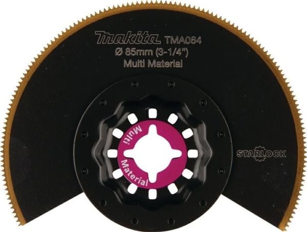 Makita TMA064 - Segmentsagblad - for tre, ikke-jernholdig metall, cement bonded fiberboard, gipsplate - 85 mm - for Makita DTM51Z, TM30D
