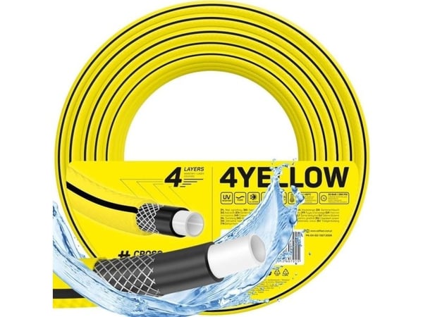Cellfast trädgårdsslang 4YELLOW 1/2" 20 m 10-500 CELLFAST Cellfast trädgårdsslang 4YELLOW 1/2" 20 m 10-500 CELLFAST