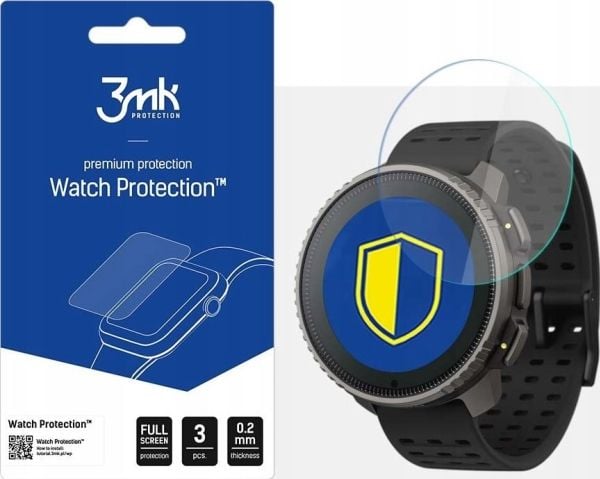 3MK Watch Protection, Vertical Titanium Solar, 1 styck