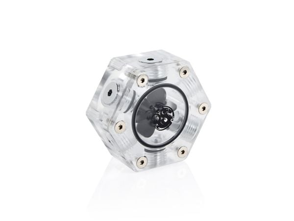 Bitspower BP-HFI, Musta, Läpinäkyvä, Virtauksen ilmaisin, 50 mm, 56,7 mm, 23 mm