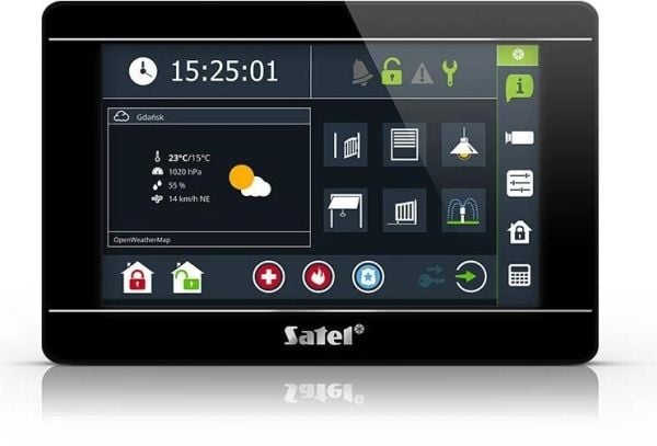 Satel GRAFISK TASTATUR FOR INT-TSI-B SATEL ALARM KONTROLLPANEL