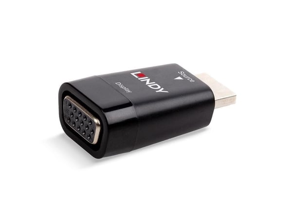 Lindy 38194, HDMI typ A (standard), VGA, Sortera