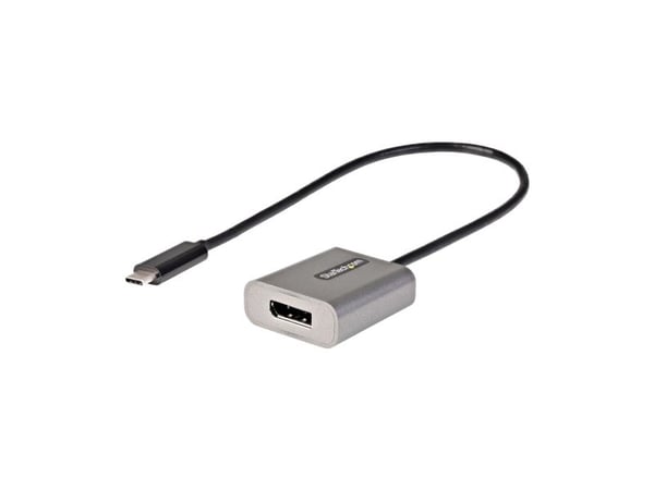 StarTech USB C to DisplayPort Adapter, 8K/4K 60Hz USB-C to DisplayPort 1.4 Adapter Dongle, USB Type-C to DP Monitor Video Converter, Thunderbolt 3 ...