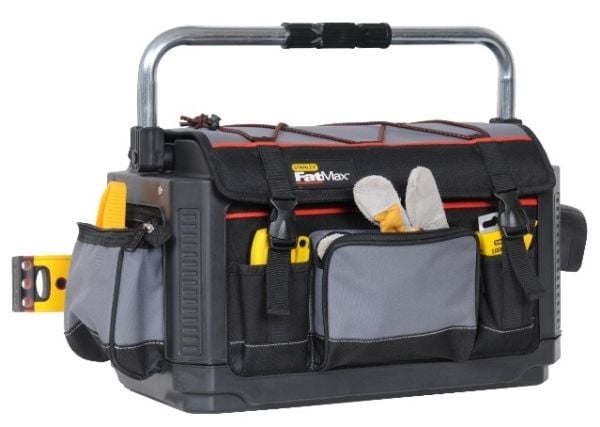 Stanley FATMAX 1-79-213 verktøyveske med lokk – 490 × 280 × 310 mm – svart/gul