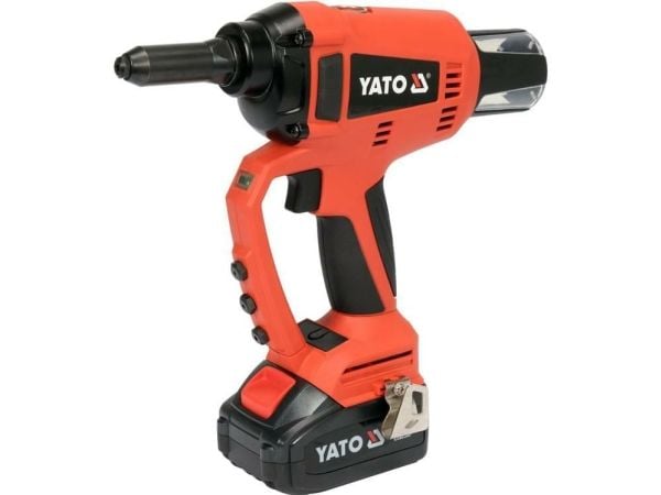 YATO 18V niittikone 2.4, 3.0-3.2, 4.0, 4.8-5.0mm YATO 18V niittikone 2.4, 3.0-3.2, 4.0, 4.8-5.0mm
