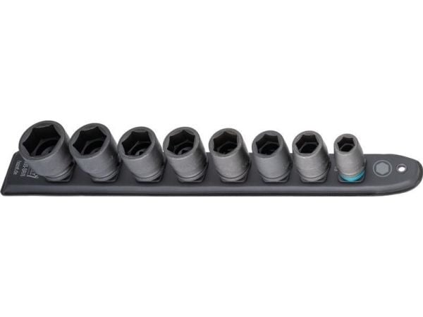Hazet 900S-SR/8 utvendig sekshantt pipehylsesett 8 deler 1/2 (12,5 mm)