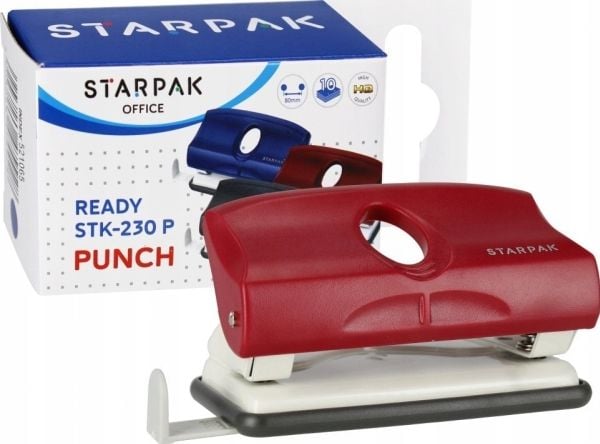 Dziurkacz Starpak DZIURKACZ 0,8/80 BORDO READY 230P STK PUD 12/144