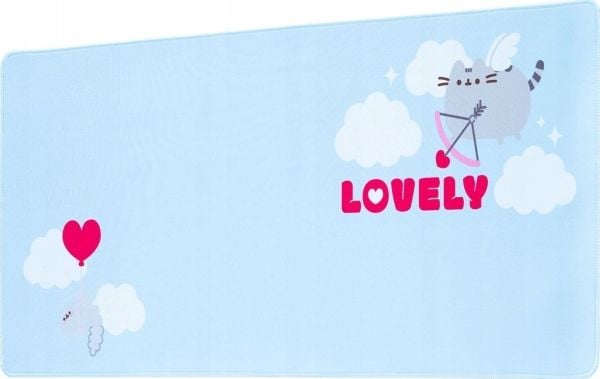 Pusheen Pusheen - XXL gamingmatte / skrivebordsmatte 80 x 35 cm fra Purrfect Love-kolleksjonen