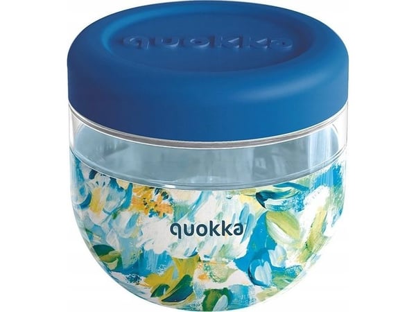 Quokka Bubble 770 ml Siniset pionit sininen