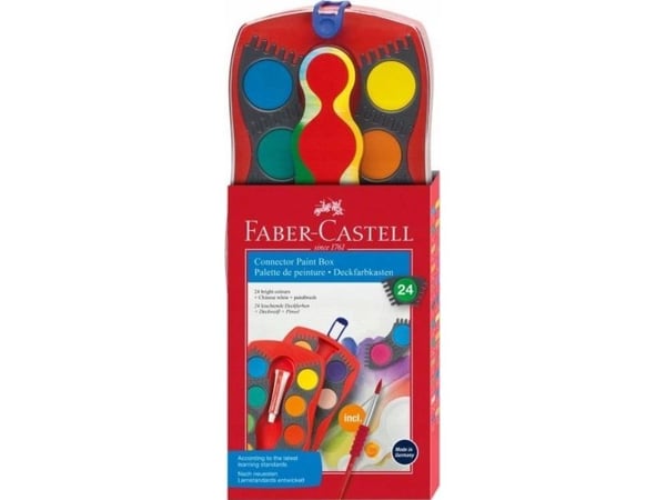Faber-Castell CONNECTOR - Maling - assorterte farger (en pakke 24)
