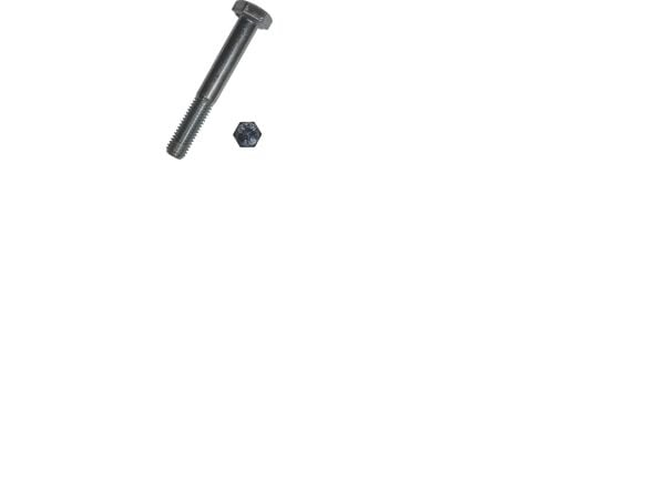 DRESSELHAUS Stålbolt M10x170 mm DIN 931uden møtrik, elforzinketmed delgevindnøglevidde 17 mm - (50 stk.)