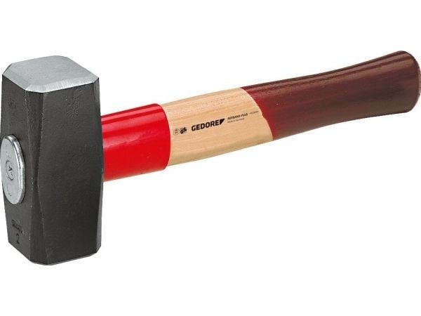 GEDORE Fäustel ROTBAND-PLUS med Hickory-håndtak, 1500 g (8887530)