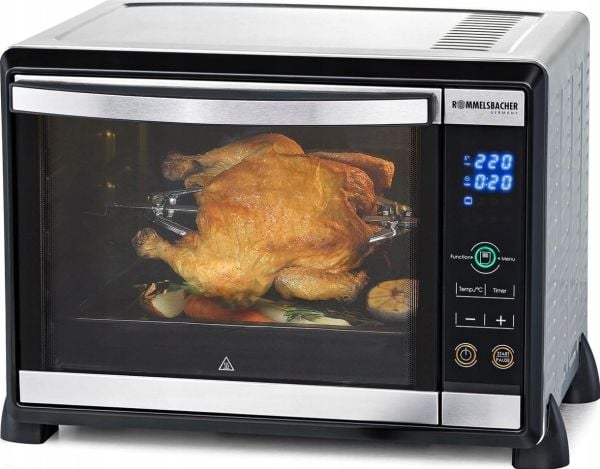 Rommelsbacher BGE 1580/E - Elektrisk ovn - konveksjon - 30 liter - 1.6 kW - rustfritt stål
