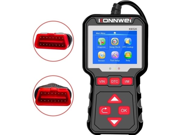 Diagnostisk måleinstrument, OBD2-skanner Konnwei KW320 Diagnostisk måleinstrument, OBD2-skanner Konnwei KW320