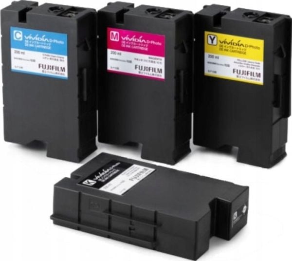 Blekkpatron Fujifilm Fujifilm DE Ink Cartridge 200 ml gul