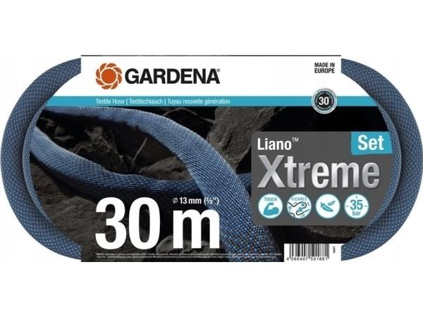 Gardena Hageslange Liano Xtreme 30 m. - Sett