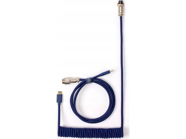 Keychron CAB-L, 1,3 m, USB C, USB C, USB4 Gen 3x2, Sininen