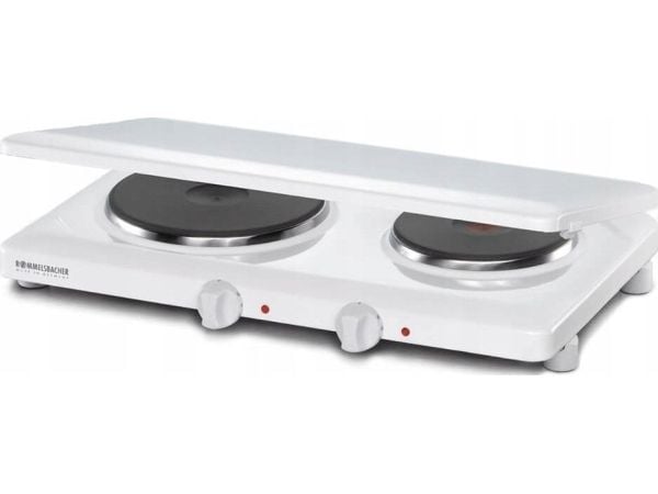Rommelsbacher THL 3097/A, Hvit, Benkeplate, Innebygde kokeplater, 2 zone(s), 2 zone(s), Stor