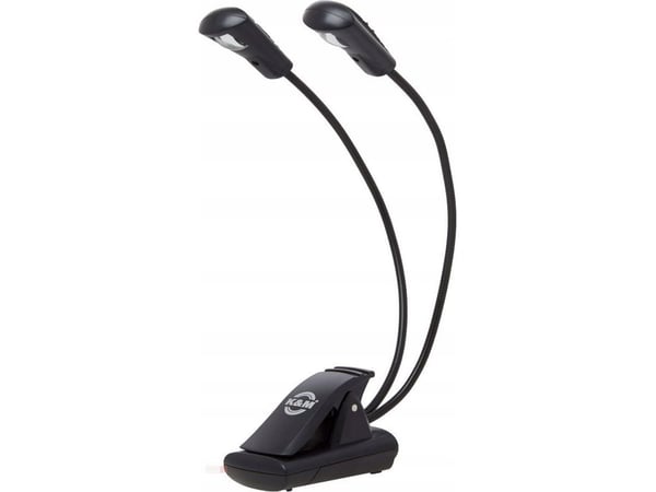 König & Meyer 12243 - Sort - Plast - LED - 700 Lux - 2,5 cm - Batteri (12243-000-55)