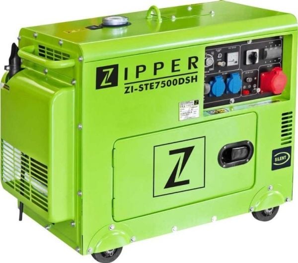 Zipper ZI-STE7500DSH Elgenerator 6,5 kW 230 V 400 V 153 kg ( ZI-STE7500DSH )