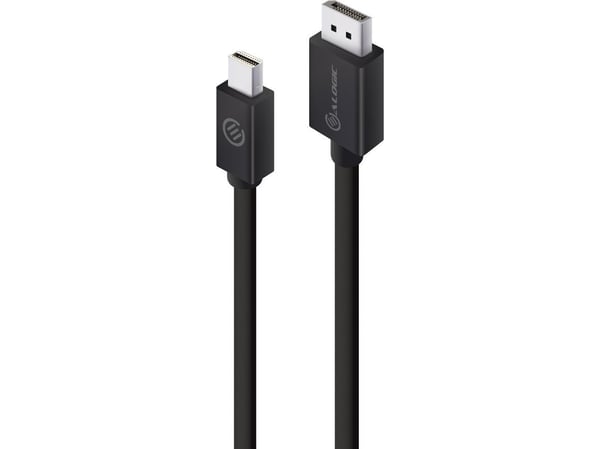 ALOGIC ELMDPDP-01, 1 m, Mini DisplayPort, DisplayPort, Uros, Uros, 3840 x 2160 pikseliä