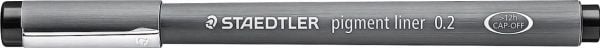 STAEDTLER pigmenttimuste - Fineliner - musta - pigmenttimuste - 0,2 mm