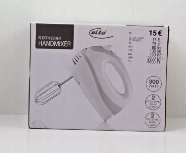 Emerio HM-126681.1, Håndmikser, Sort, Miksing, 80 W, 5 timer, 7.4 V