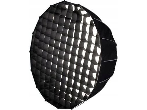 Nanlite EC-PR-120, Grid, Nanlite, Svart, Parabolic 120cm Easy-Up Softbox with Bowens Mount SB-PR-120-Q, 1200 mm, 1200 mm