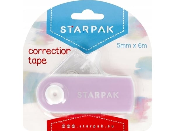 Starpak korrekturbånd 5 mm x 6 m past i flaske 12/432PG