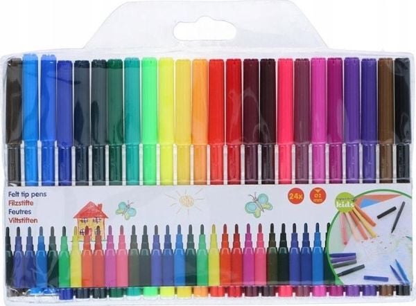 Topwrite set med överstrykningspennor/markeringspennor/filtpennor 24 st