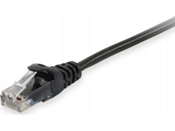 Equip 603051, 0,5 m, Cat6a, U/UTP (UTP), RJ-45, RJ-45, Sort