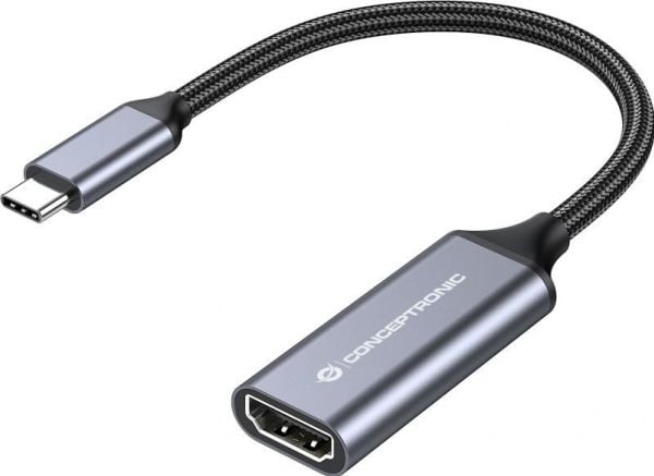 Conceptronic ABBY09G, USB Type-C, HDMI-utgang, 4096 x 2160 piksler
