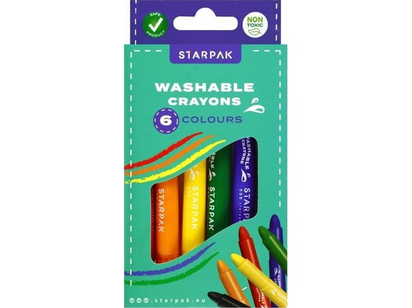 Starpak ZMYWALNE CREDIDS 6KOL WYKR STK PUD 12/144