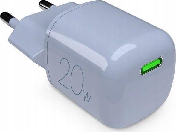 PURO PUFCMTCUSBC20WGLBLUE, Innendørs, AC, 12 V, Trådløs lading, Blå