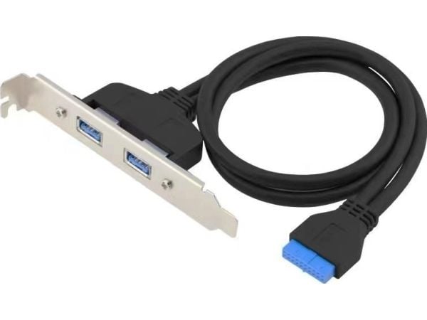 Conceptronic - USB-adapter - USB - USB 3.0 x 2 - svart
