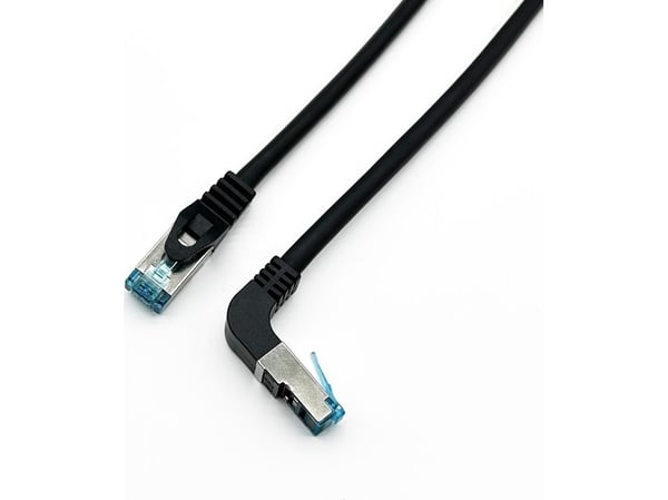 Equip 605894, 5 m, Cat6a, S/FTP (S-STP), RJ-45, RJ-45, Sort