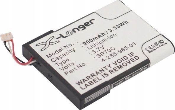 Cameron Sino batteri Sp70c 4-285-985-01 til Sony PSP E1000/E1008/E1002 (CS-SP007SL)