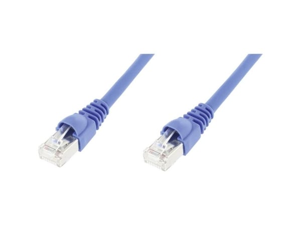 Telegärtner DataVoice Office - Koblingskabel - RJ-45 (hann) til RJ-45 (hann) - 5 m - 5.8 mm - S/FTP - CAT 6a - med støvel, halogenfri, uten hindrin...