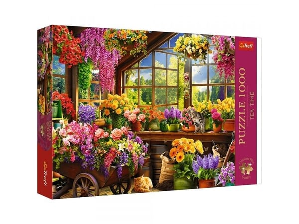 Trefl Puzzle 1000 elementtiä Premium Plus Kevään valmistelut