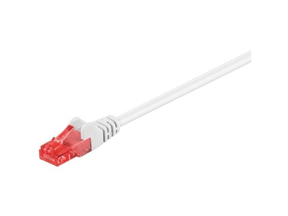 Goobay CAT6 - UTP - 3M - AWG 24 - RJ-45 - Hvid