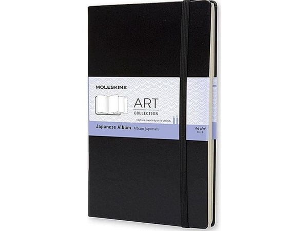 Moleskine 978-88-6293-309-4, Monokromatisk, Sort, Matt, 165 g/m², Innbundet (hardcover), Voksen