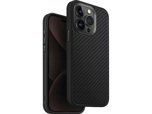 "Keva Magclick Charging iPhone 15 Pro Max" Hiilimusta