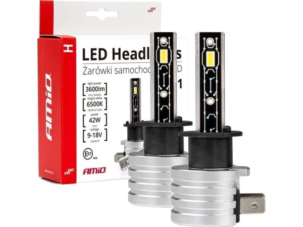 Led autolamput h-mini h1 amio-03329 amio-03329