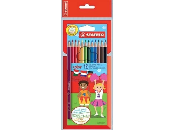 STABILO Color, flera, 12 st