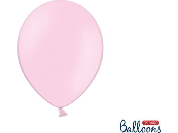 Party Deco ballonger stiprus 27 cm pastell baby, rosa 10 stk. 26353825