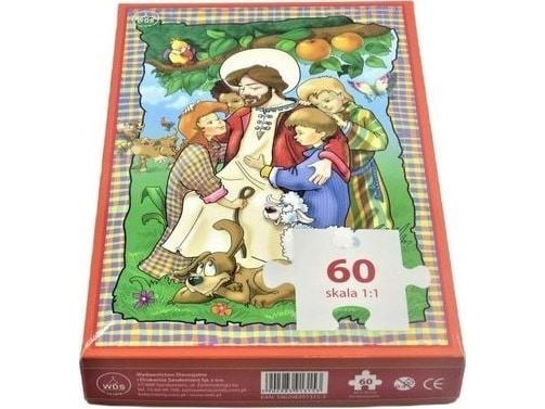 Hiippakunnallinen kustantamo Sandomi Puzzle 60 - Jeesus lasten keskellä