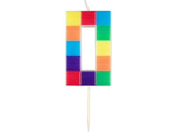 Adikbal sifferlys med klosser nr. 0, 7 cm, one size