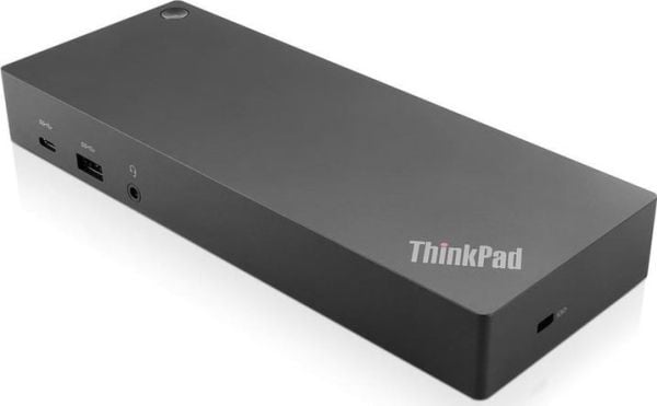 Lenovo ThinkPad Hybrid USB-C with USB-A Dock, Kabel, USB 3.2 Gen 2 (3.1 Gen 2) Type-C, 3,5 mm, 10,100,1000 Mbit/s, Svart, Lenovo