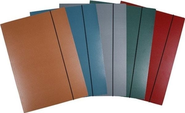 Office Products perm med strikk OFFICE PRODUCTS Natura, papp/lakk, A4, 300 gsm, 3-skr., miks farger