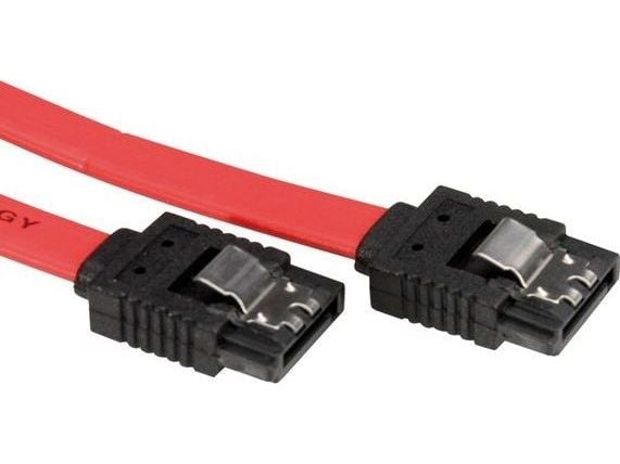 VALUE SATA 6.0 Gbit/s, 0,5 m, SATA III, Hankjønn/hankjønn, Rød, Rød